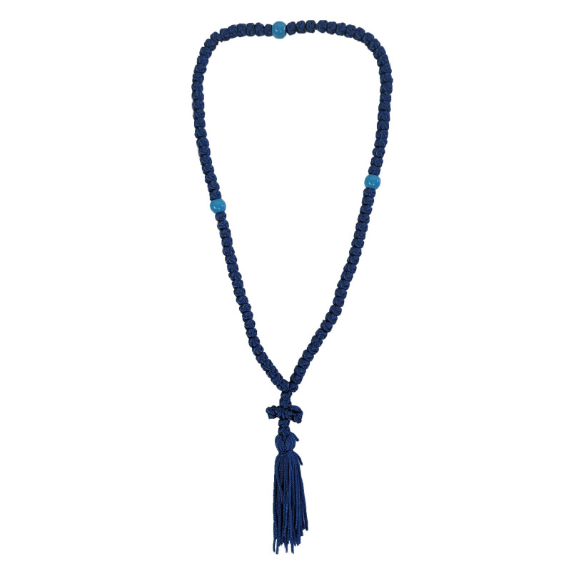 CHAPELET 100 NŒUDS coloré