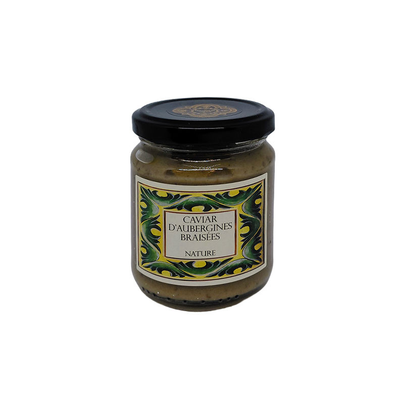 CAVIAR D'AUBERGINES BRAISÉES - NATURE